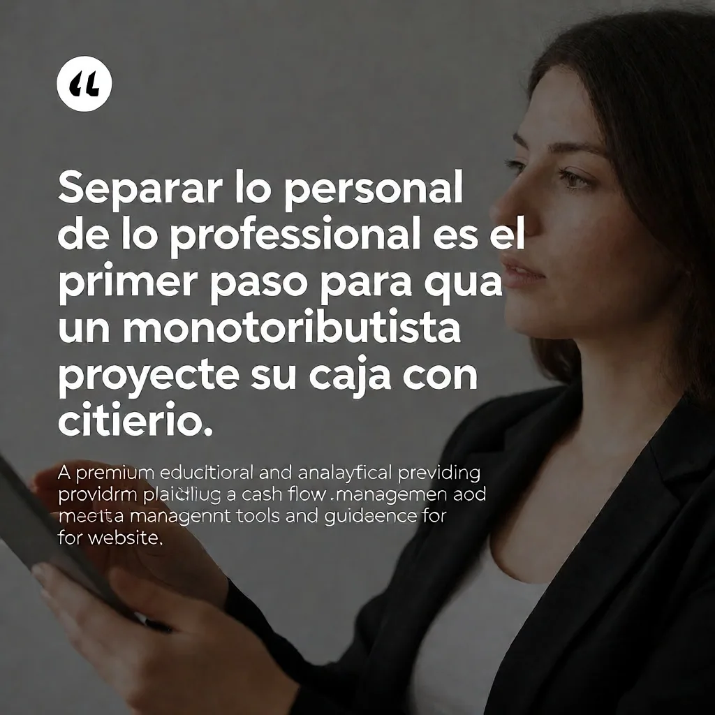 Trabajador independiente gestionando sus ingresos en un escritorio